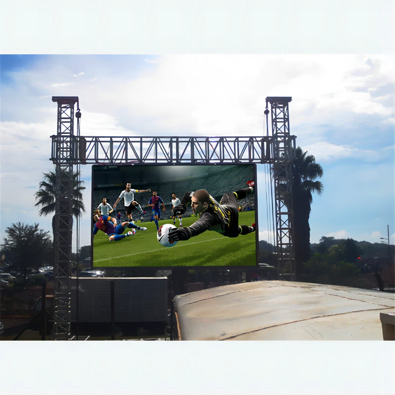 Slim P4.81 Outdoor Rental LED Video Display Screen 500*1000mm/500*500mm